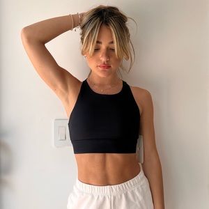 Fabletics Black Ella Sports Bra